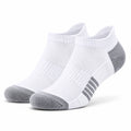 Sneakersocken 35-38 aus Textil in Weiß Grau atmungsaktiv für Sport und Alltag
