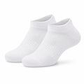 Sneakersocken Größe 39-42 Weiß aus Textilstrick mit atmungsaktiver Struktur